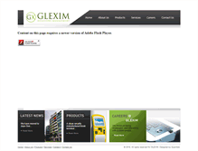 Tablet Screenshot of gleximinternational.com
